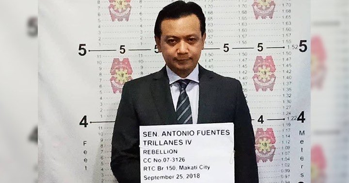 Why is this man carrying an alleged “arrest warrant” from a foreign court in an attempt to block  a sitting Filipino senator from performing his duties? I just knew that he was an ex-convict. WTH!