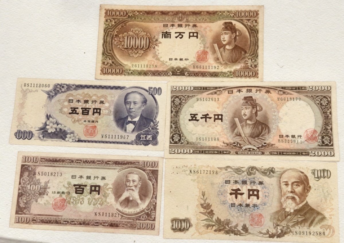 このお札を見て懐かしいと思う人いますか？