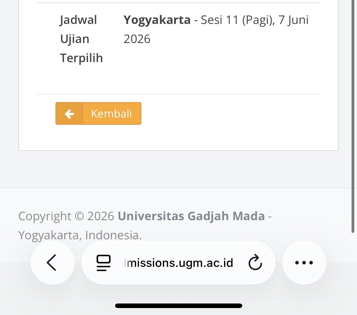 Nat Lolos Pil 1 UGM tweet media