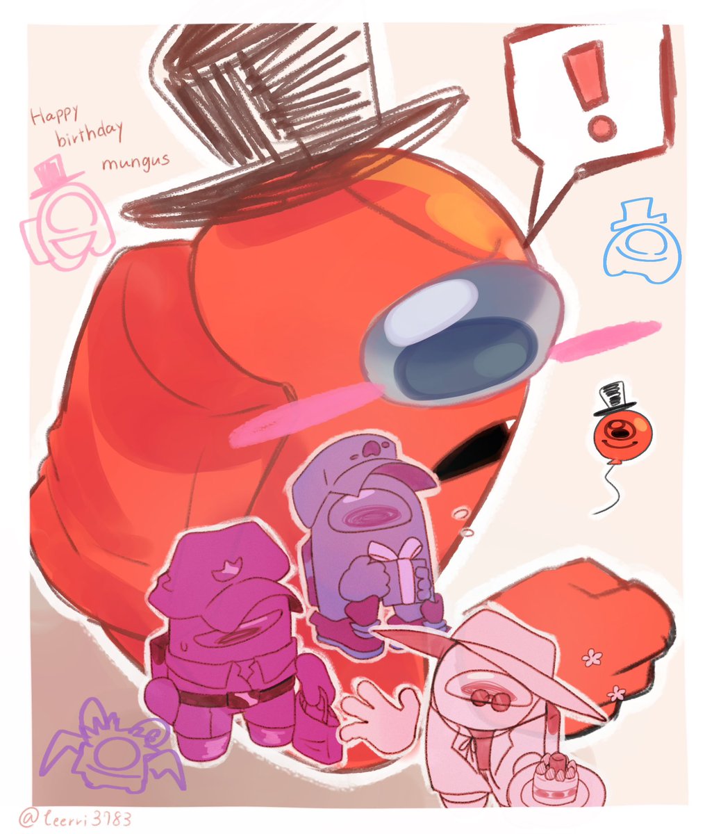 teerri3783's tweet photo. 描けなかったので再掲🎩 https://t.co/40lPOsYzJR