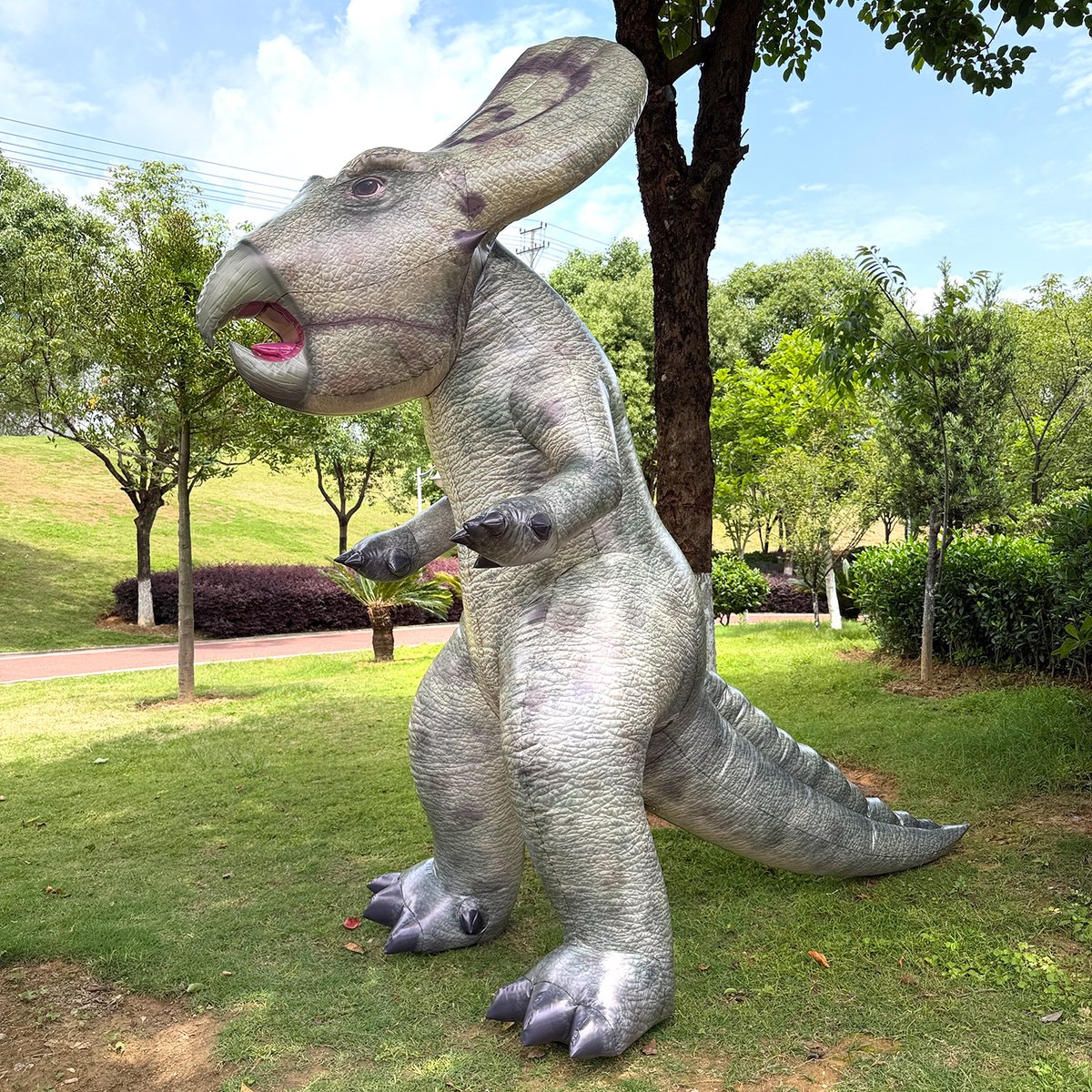 juluomi's tweet photo. Protoceratops inflatable costumes have been released! #Protoceratops #DinosaurCostume https://t.co/D3d0B9IYFH