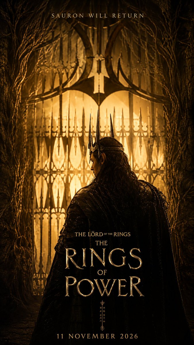 Alexanders53907's tweet photo. #theringsofpower #thelordoftherings 

Sauron Will Return!!!!! https://t.co/4LBeHoOSuq