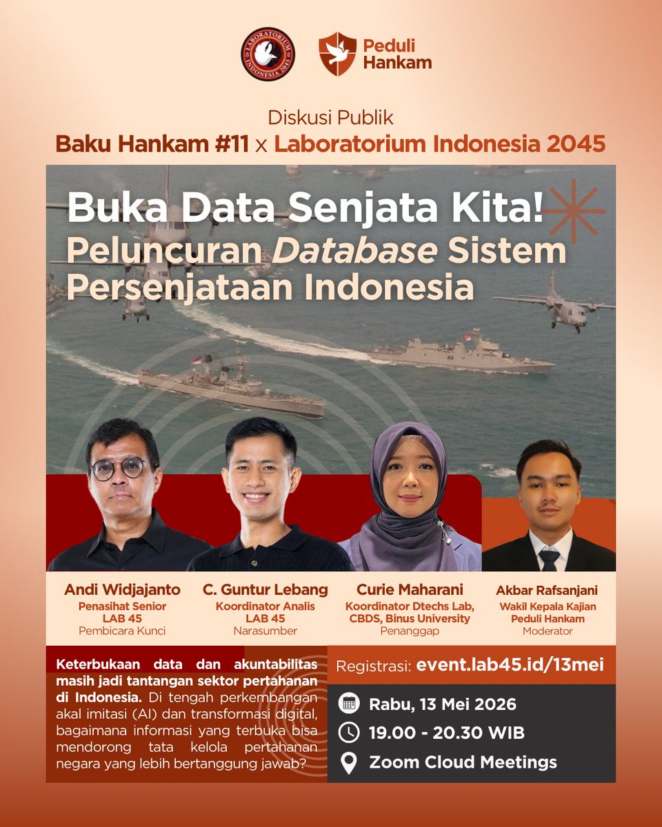 Peduli Hankam tweet media