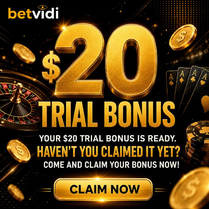 Betvidiofficial's tweet photo. 🎰$20 trial bonus is ready and waiting for you!    

Are you ready to start playing and winning?    

Claim your bonus via our 24/7 live support   

Join us now! https://t.co/rBSaViwJSe https://t.co/QftczeKMZF