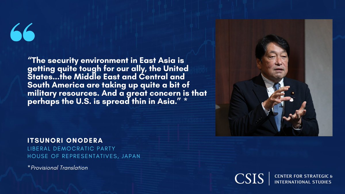 CSIS Japan Chair tweet media