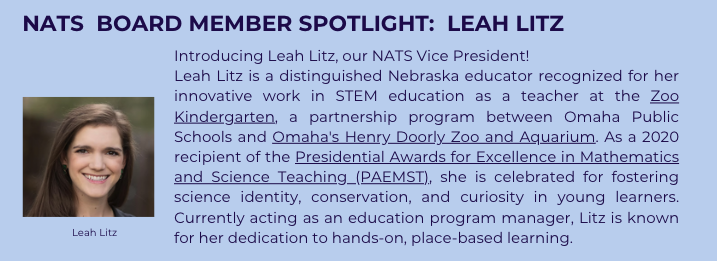 NATS (Nebraska Association of Teachers of Science) tweet media
