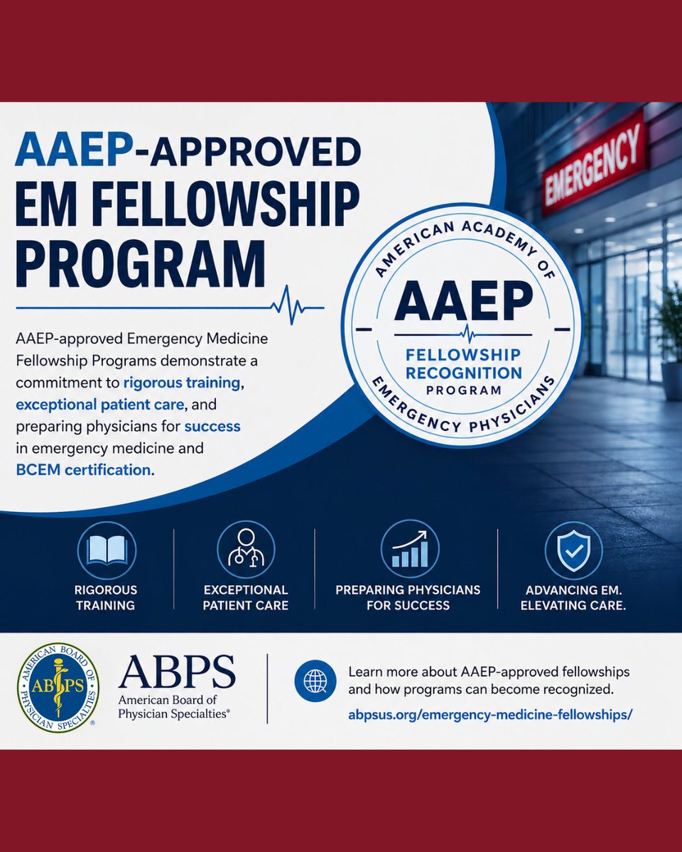 American Board of Physician Specialties (ABPS) tweet media