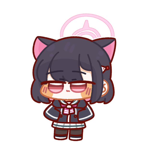 カズサ❤️🖤🐱