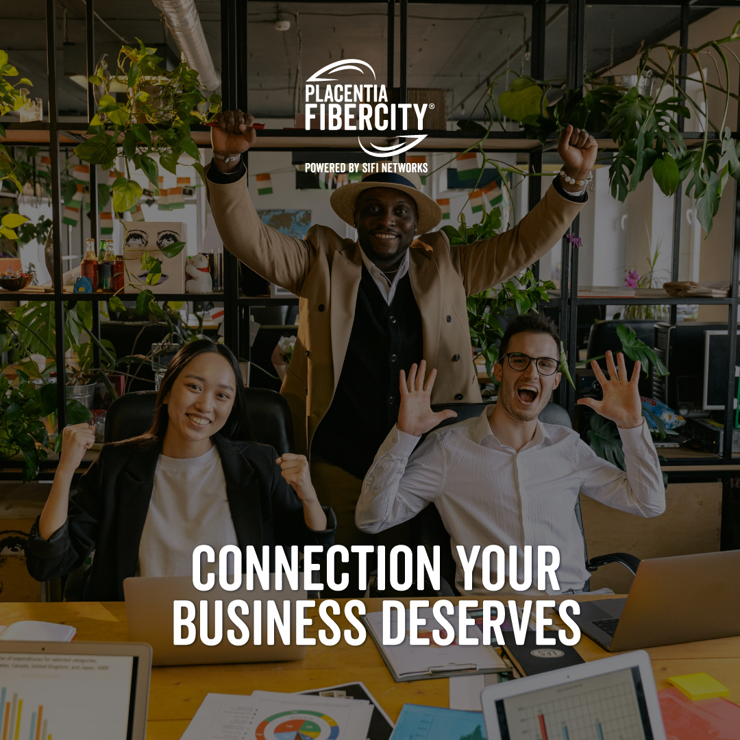 PFiberCity's tweet photo. The Internet Service Providers, servicing businesses on the Placentia FiberCity® network give your team the tools to stay productive, support cloud-based services and deliver seamless experiences to customers. Learn more at https://t.co/DCI7k9mgfE https://t.co/XrCa0oyUfV