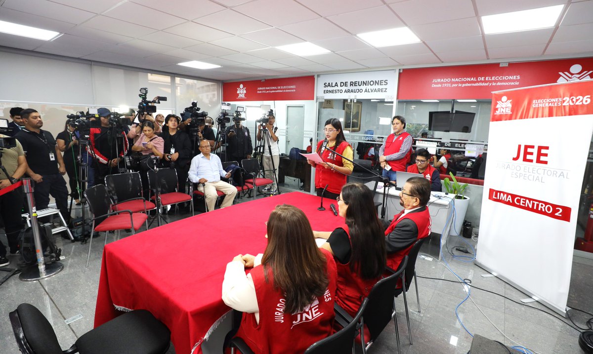 JNE Perú tweet media
