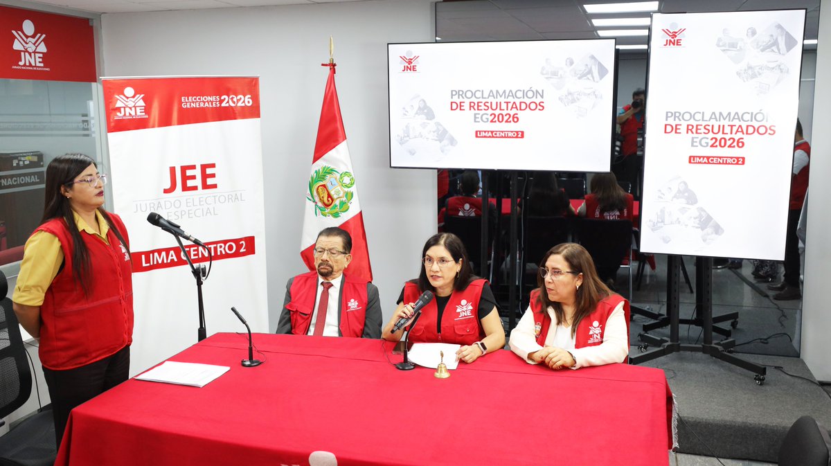 JNE Perú tweet media