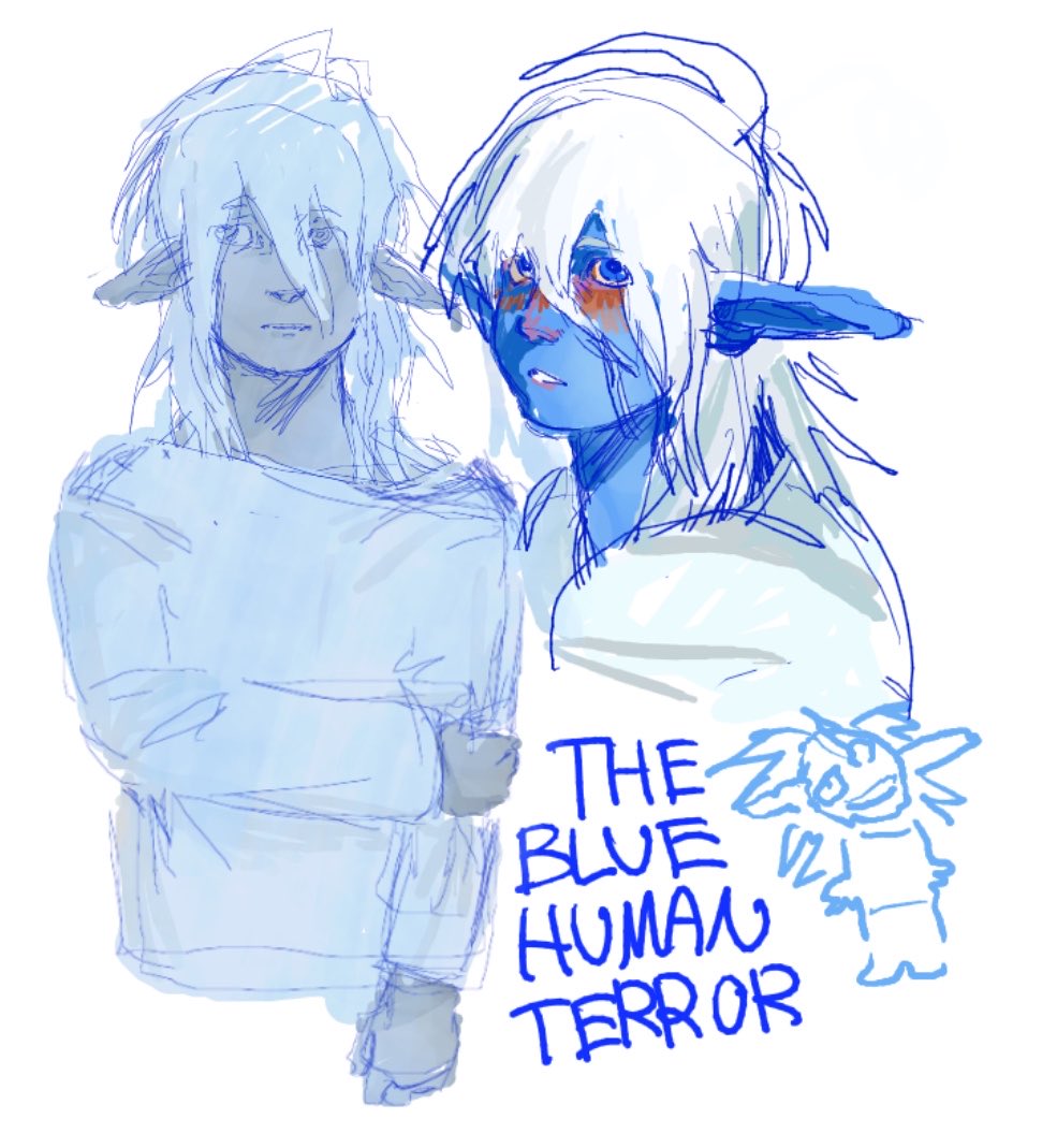 yagimusha's tweet photo. #TheBlueHuman https://t.co/SxL2q8X13R