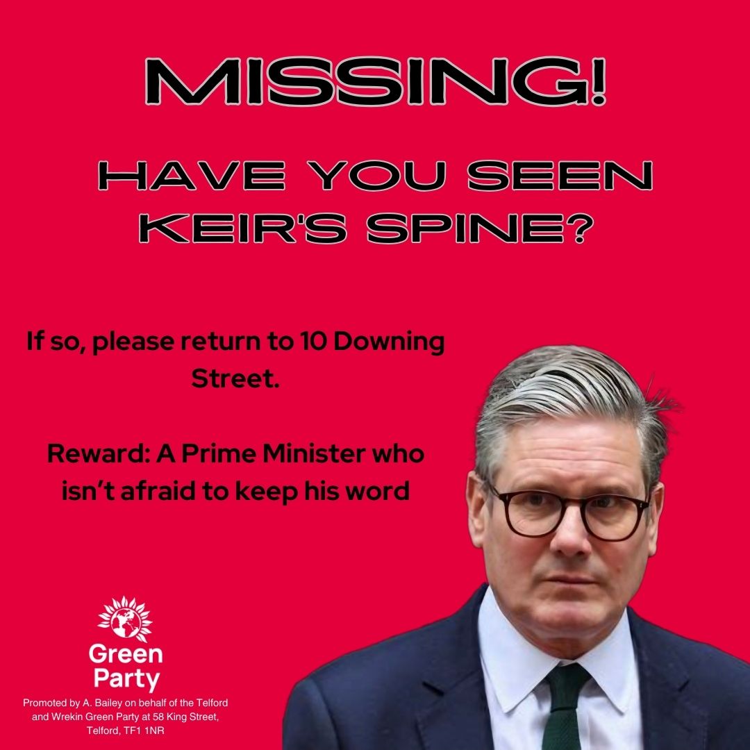 Telford & Wrekin Green Party tweet media