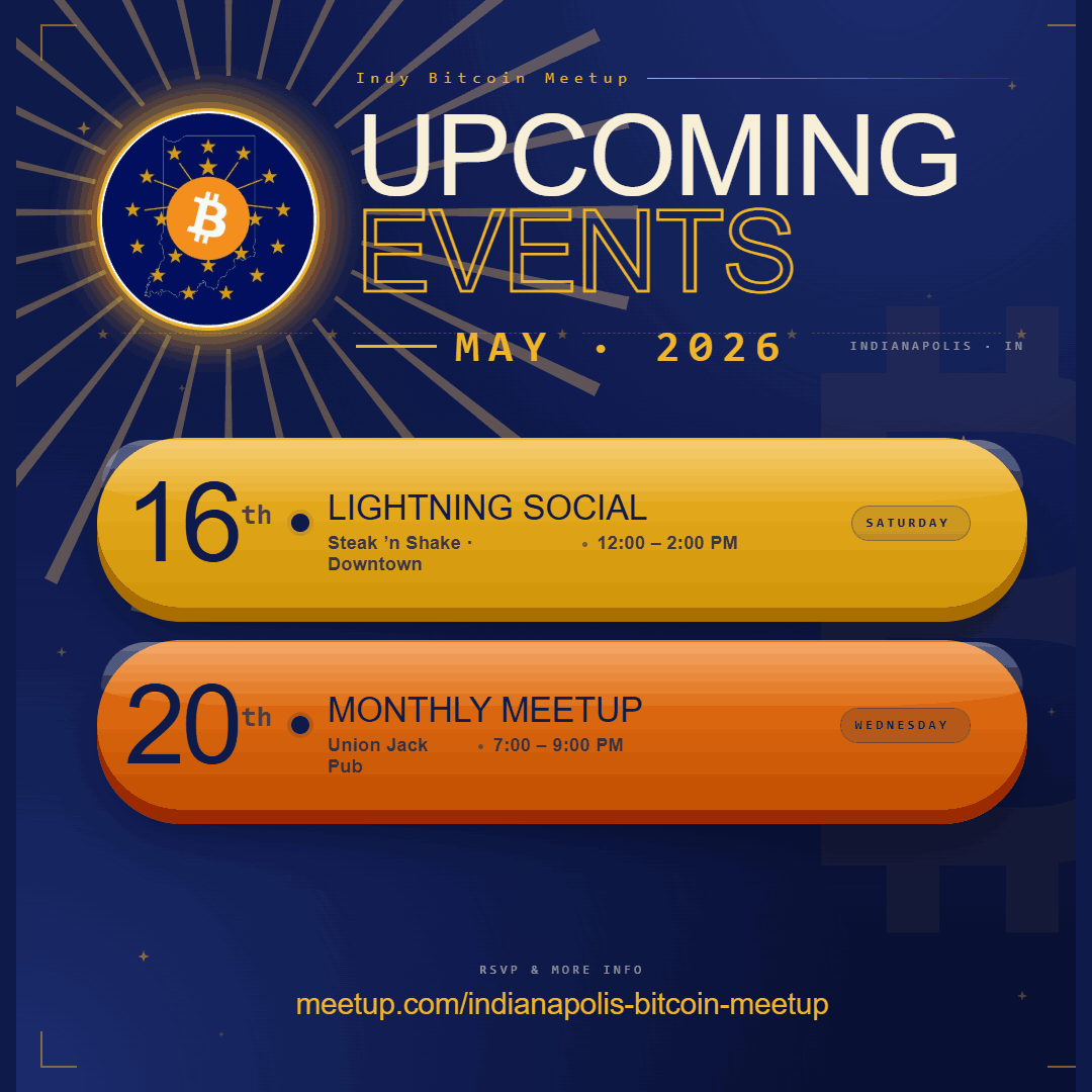 Indy Bitcoin Meetup tweet media