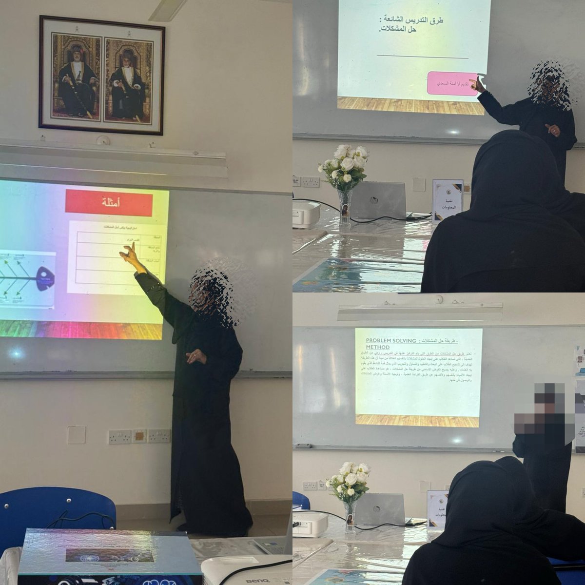 jamilahschool's tweet photo. حل المشكلات كان عنوانا لورقه عمل قدمتها معلمه التربيه الاسلاميه الأستاذة امنه السعدية لمعلمات المادة من خلال طرح المشكله وإيجاد الحلول وذكرت بعض الامثله والأنواع لكيفيه تطبيقها  في المواقف العلمية

#فعاليات_تعليمية_شمال_الباطنة https://t.co/91edKiztwk