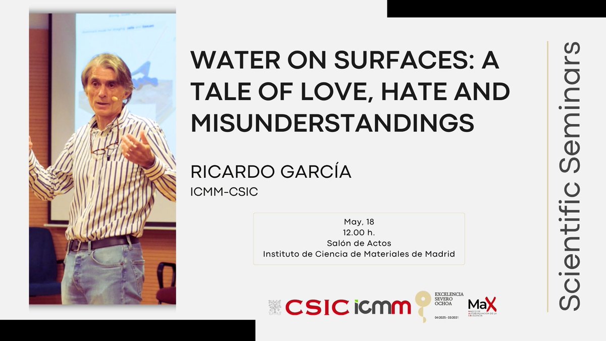 Instituto de Ciencia de Materiales Madrid - CSIC tweet media