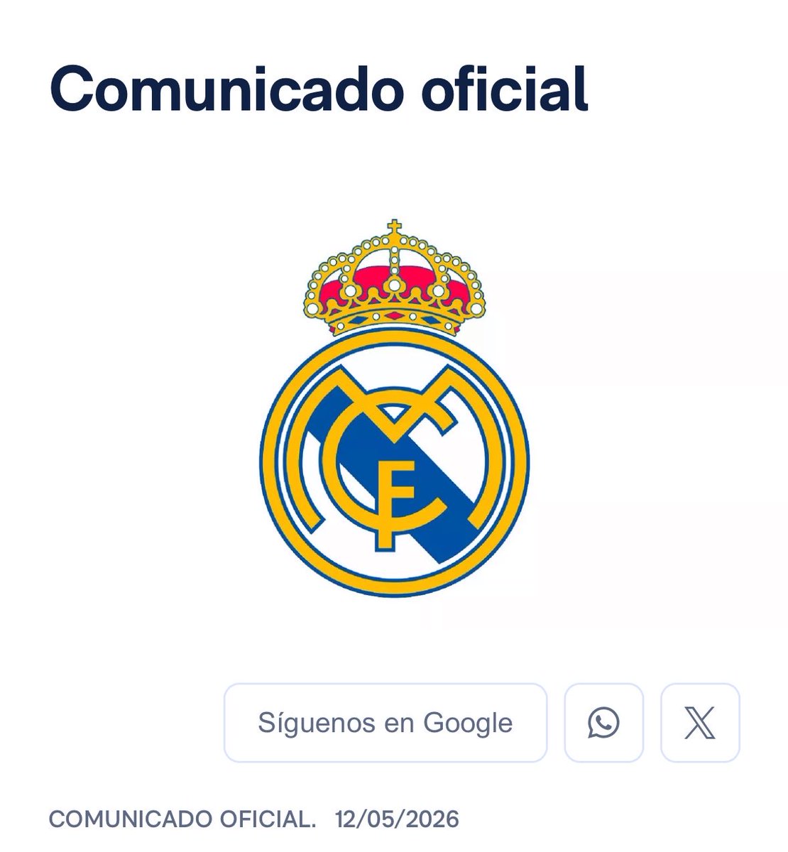 Seputar Real Madrid tweet media