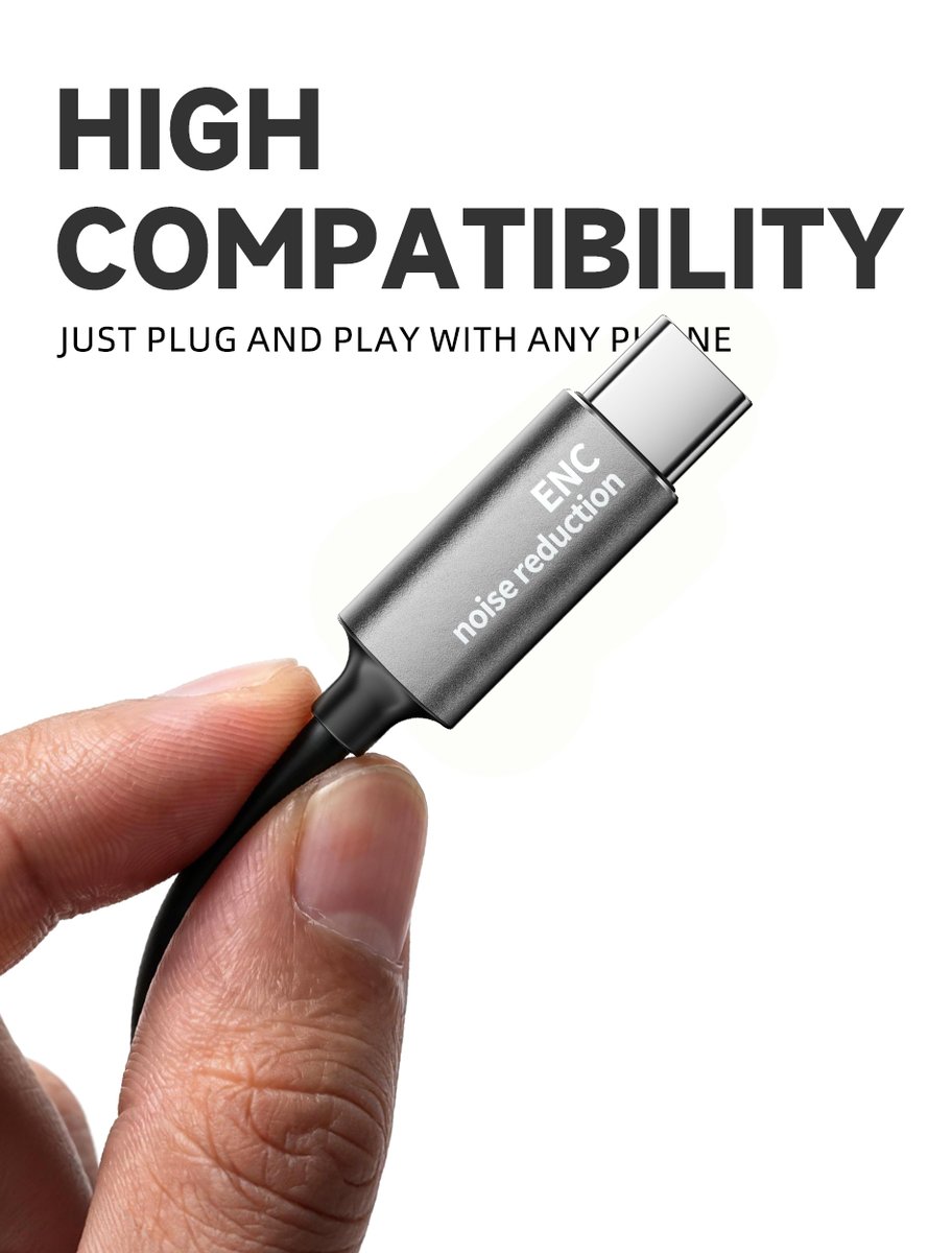 BackwinOfficial's tweet photo. Plug in. Tune out the noise.
Type-C to 3.5mm adapter with ENC noise reduction for clearer sound and calls.
#ENC #TypeC #AudioAdapter #Tech#BACKWIN https://t.co/TCRJ9n1ChI