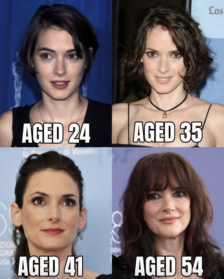 Winona Ryder through the years
