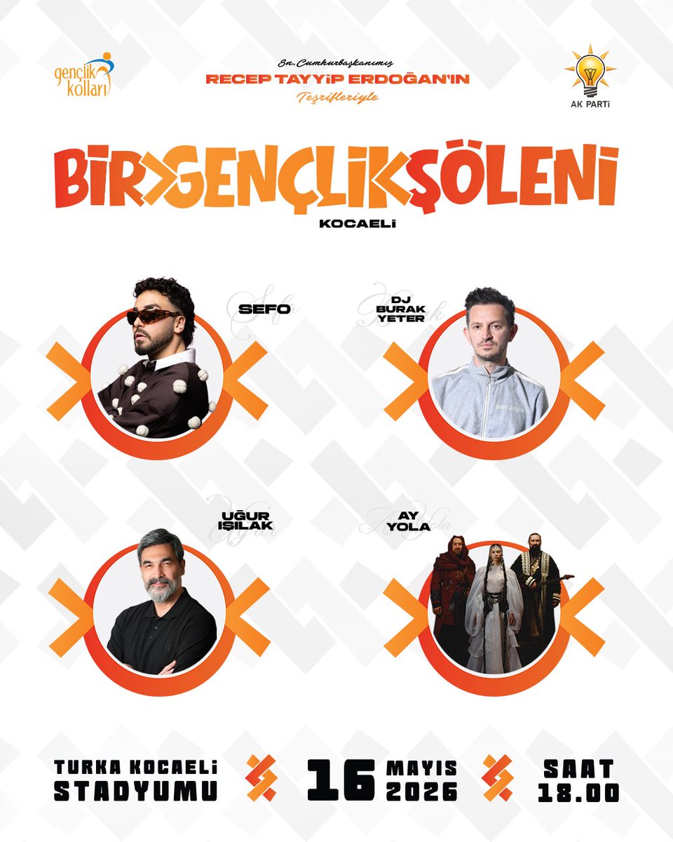 1GenclikSoleni's tweet photo. Gençler, son 4️⃣🚀

Sanatçılarımızla heyecanımızı daha da büyüteceğimiz “Bir Gençlik Şöleni’mize tüm gençlerimizi bekliyoruz.😎

Bu şölen kaçmaz!🔥 https://t.co/WI16ft7irD