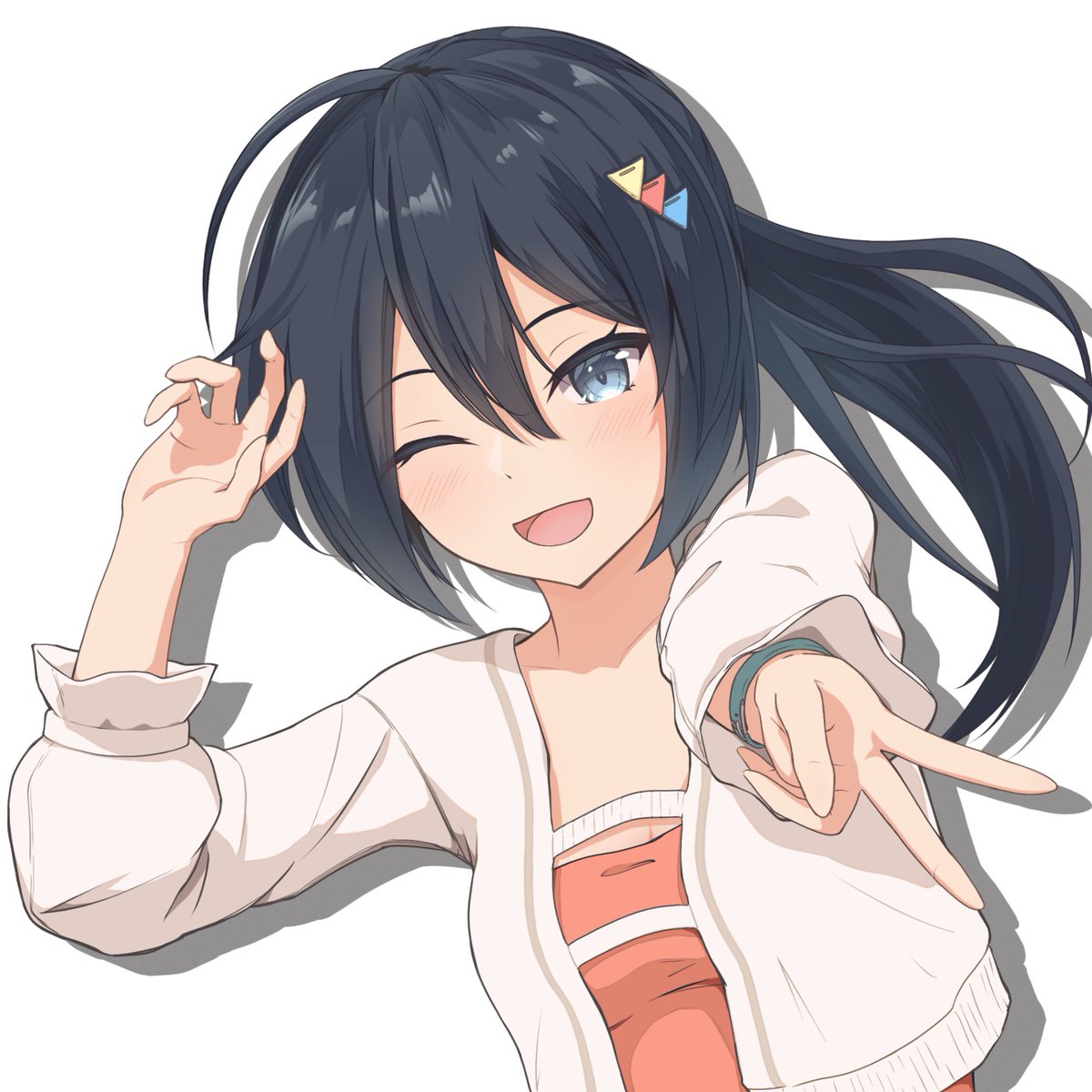 さーふぇい！さーふぇい！
(描いたら☆4出ませんかねぇ...)

＃アリスギアお絵かき
＃彗聖紬