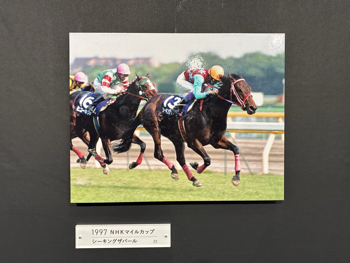 武豊展行ってきたー🐎控えめに言って凄く良かった！ 全G1の映像は圧巻