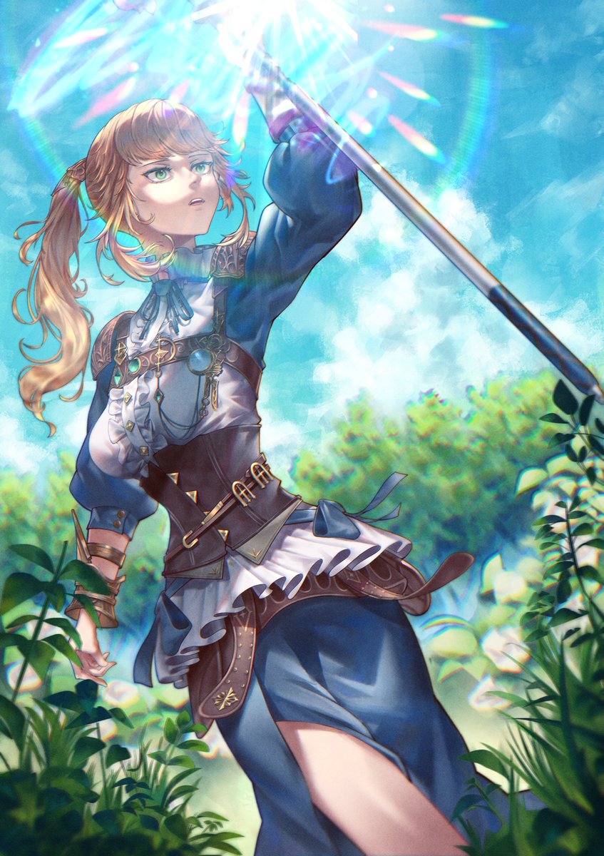kaleisco's tweet photo. Commision finished! Thank you! 
White Mage / 白魔道士

#FFXIV #FFXIVART #FF14 https://t.co/xXGE42BCQS