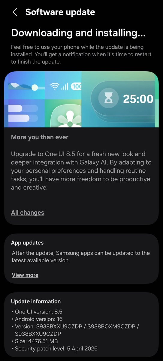 rjsurajnarayan's tweet photo. S25 series still missing features already on S26 👀
• Quick Share AirDrop support
• 24MP camera mode
• Horizontal Lock stabilization
• Better fingerprint accuracy option
• Enhanced Finder
• Galaxy AI: Nudge &amp; Notification Highlights
#GalaxyS25 #Samsung #Missing #OneUI https://t.co/odSOrqH0vN