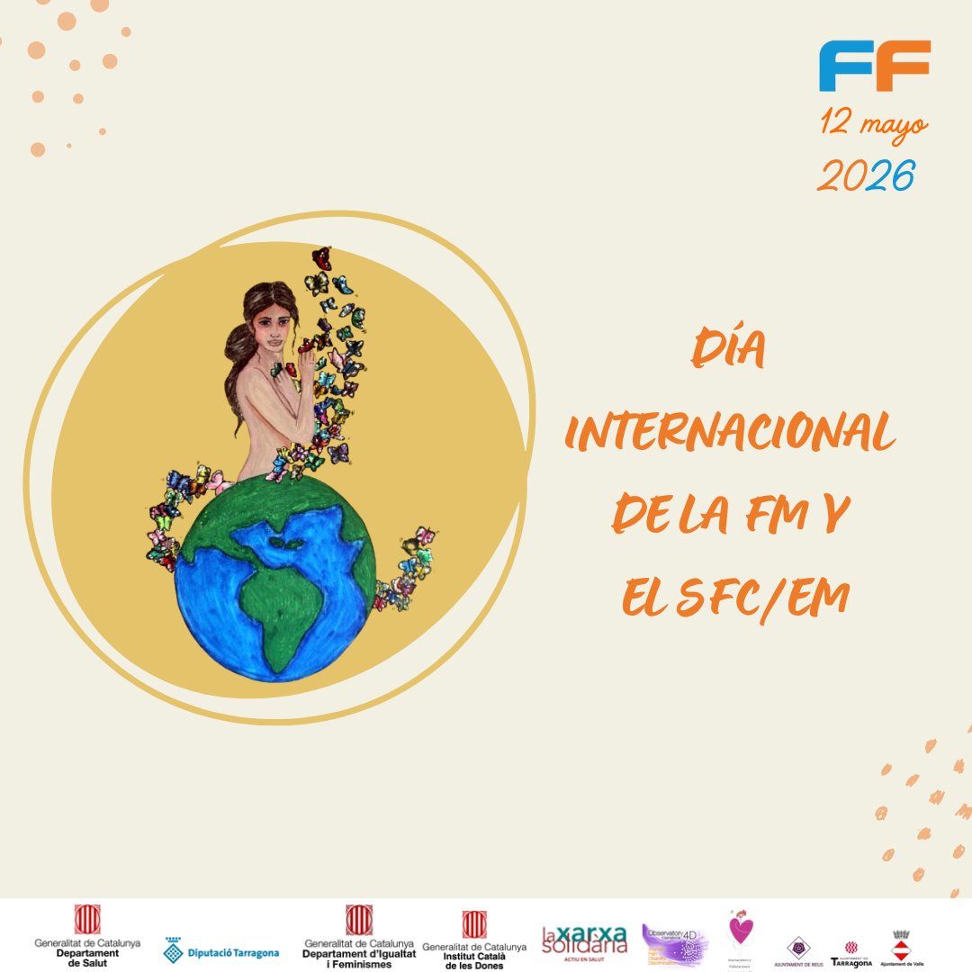 FundacionFF's tweet photo. 12 de mayo Día Internacional de la Fibromialgia y el Síndrome de Fatiga Crónica 📢 #Fibromialgia #12deMayo https://t.co/i50oDRkS1f