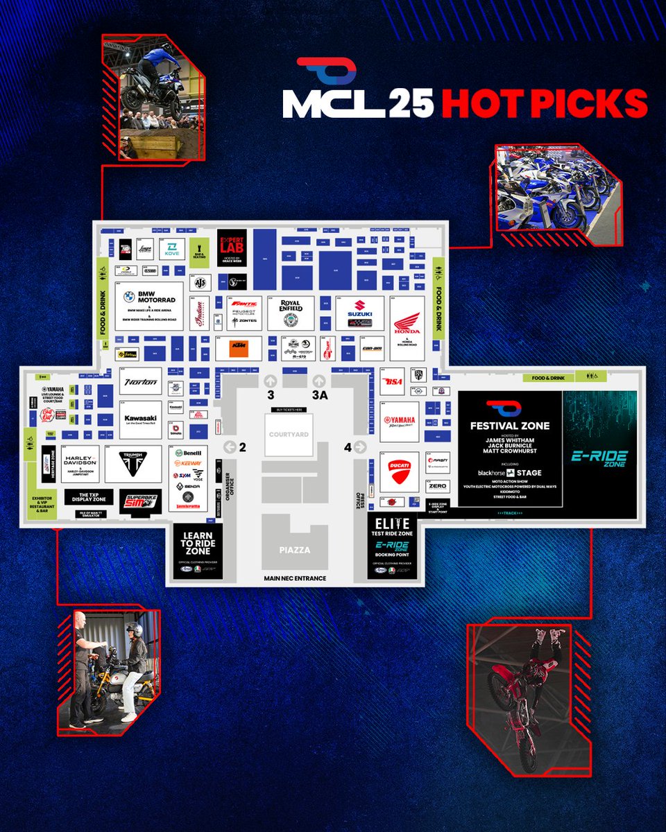 motorcyclelive's tweet photo. MCL25 was oozing with excitement across the four halls 🤩

Where will you be heading to first when doors open for MCL26 later this year?

#MCL26 https://t.co/kidRk1MN9U