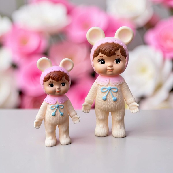 なかよしチャーミーちゃんMini 昭和レトロなソフビ人形『なかよし