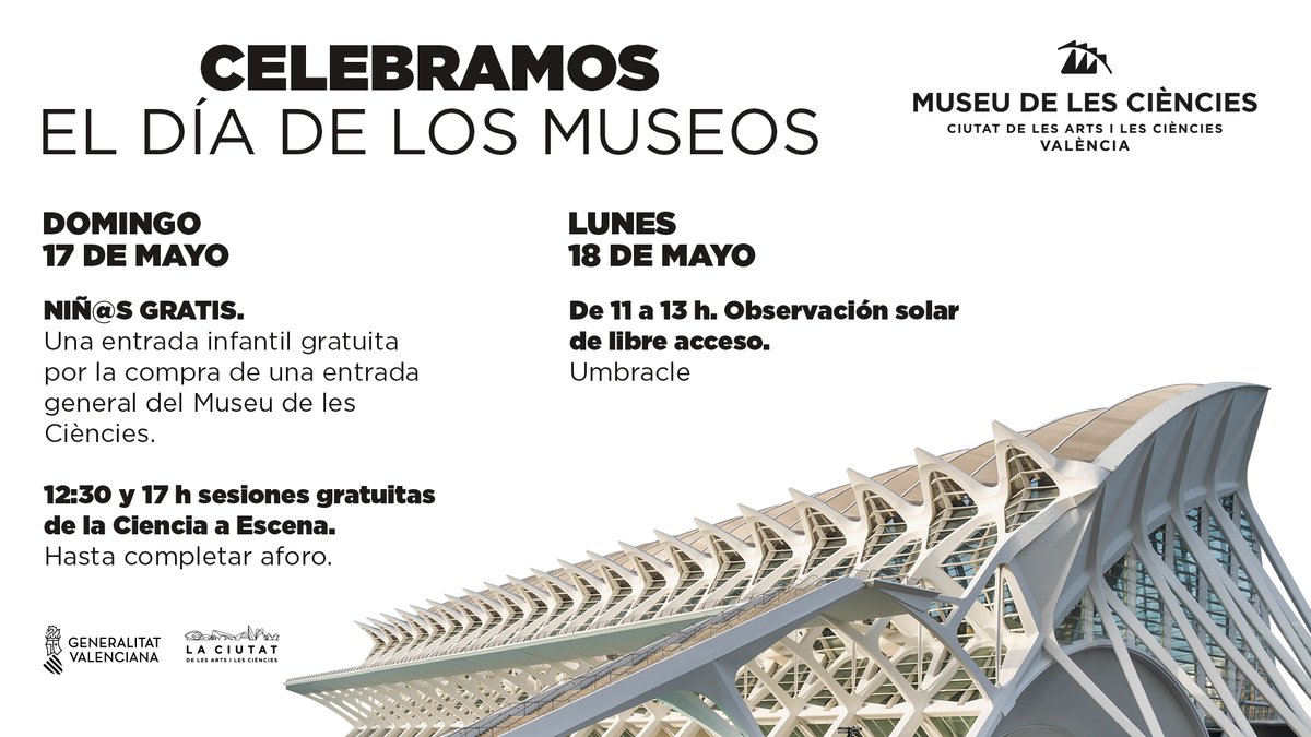 Ciudad Artes Ciencia tweet media