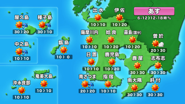 KTSウェザーセンター　鹿児島テレビ tweet media