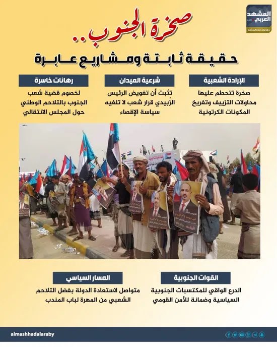 انفوجراف المشهد العربي tweet media