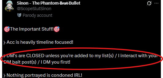 Sinon - The Phantom ̶B̶r̶a̶t̶ Bullet tweet media