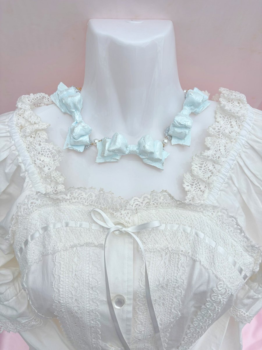 new arrival 大ぶりのリボンのチョーカー🎀 サテンリボンで理想的な