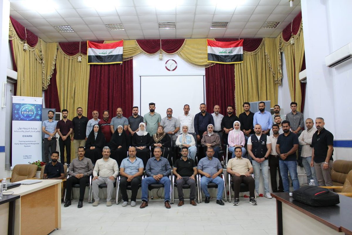 WHO Iraq tweet media