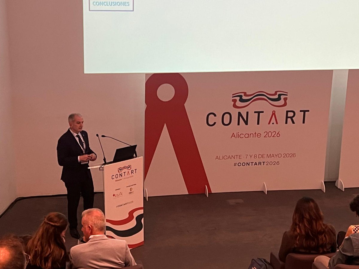 etsie_ugr's tweet photo. 🏗️ Profesorado de la ETSIE ha participado en #CONTART2026.

🎤 La Dra. Ana Cruz y Dr. Joaquín Durán presentaron ponencias técnicas.

🖼️ L@s profesor@s María Martín, Gloria Cuenca, María Martínez, Manuel Martínez, Javier Lafuente y Antonio Espínola participaron con póster. https://t.co/ZO4tSiF40k