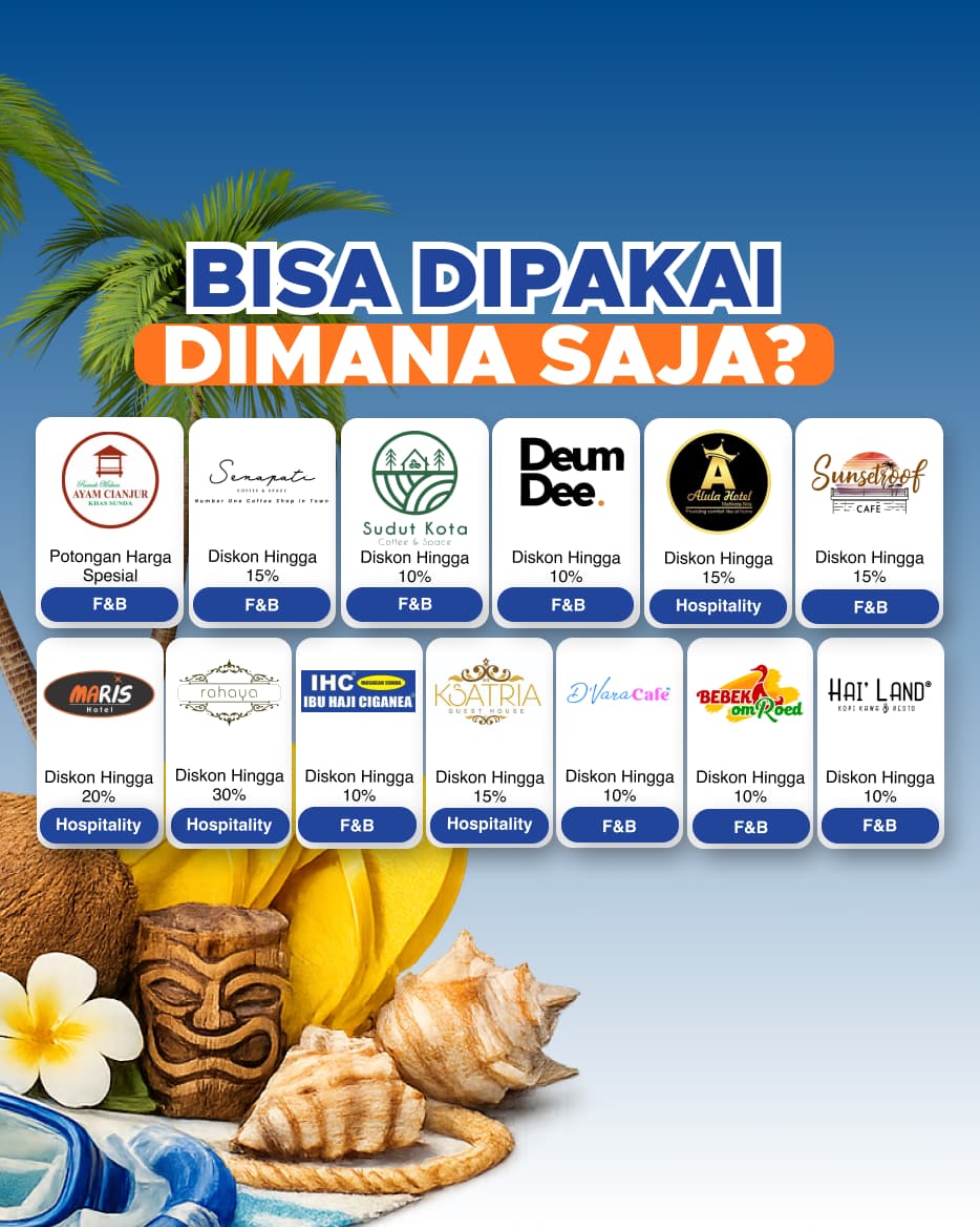 wikaserpan's tweet photo. SIMPAN STRUK TOLMU, NIKMATI PROMO KULINER &amp; STAYCATION SPESIAL DI BANTEN!🚘 PERIODE 12 MEI - 12 JULI 2026. https://t.co/7dy8qObm2F