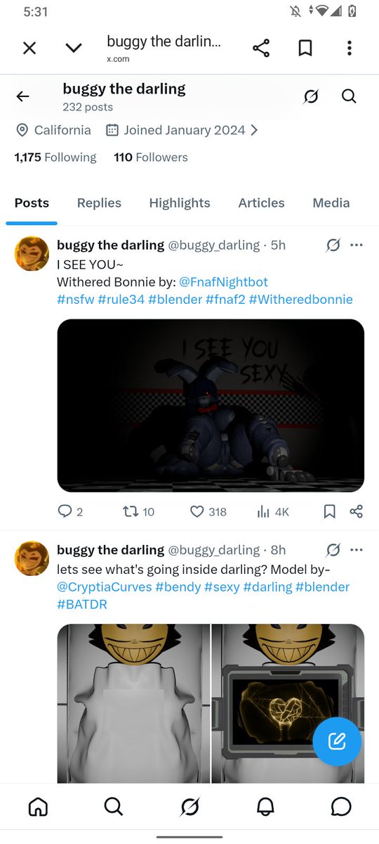 buggy the darling tweet media