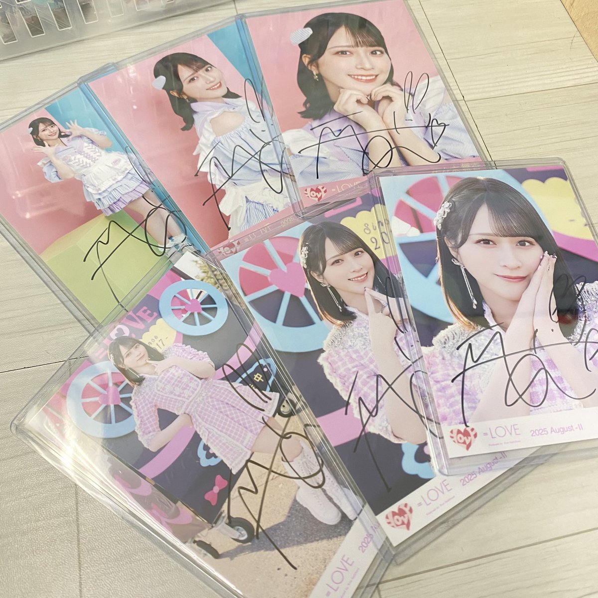 舞香ちゃん直筆サイン入り生写真まだあります_(┐「ε:)_ｽﾞｺｰ