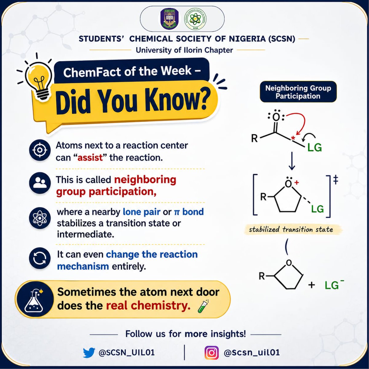 STUDENTS CHEMICAL SOCIETY OF NIGERIA. tweet media