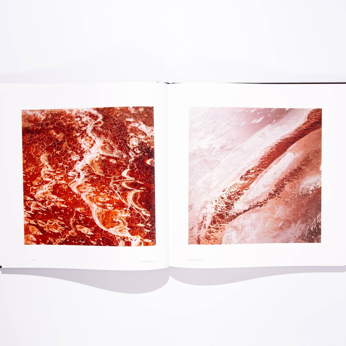 一見するとまるで抽象絵画のように見えます。 巨大な土地の傷跡が