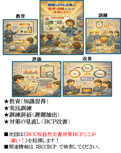 ビジネスコンティニュイティコンサルティング有限会社【公式】 tweet media