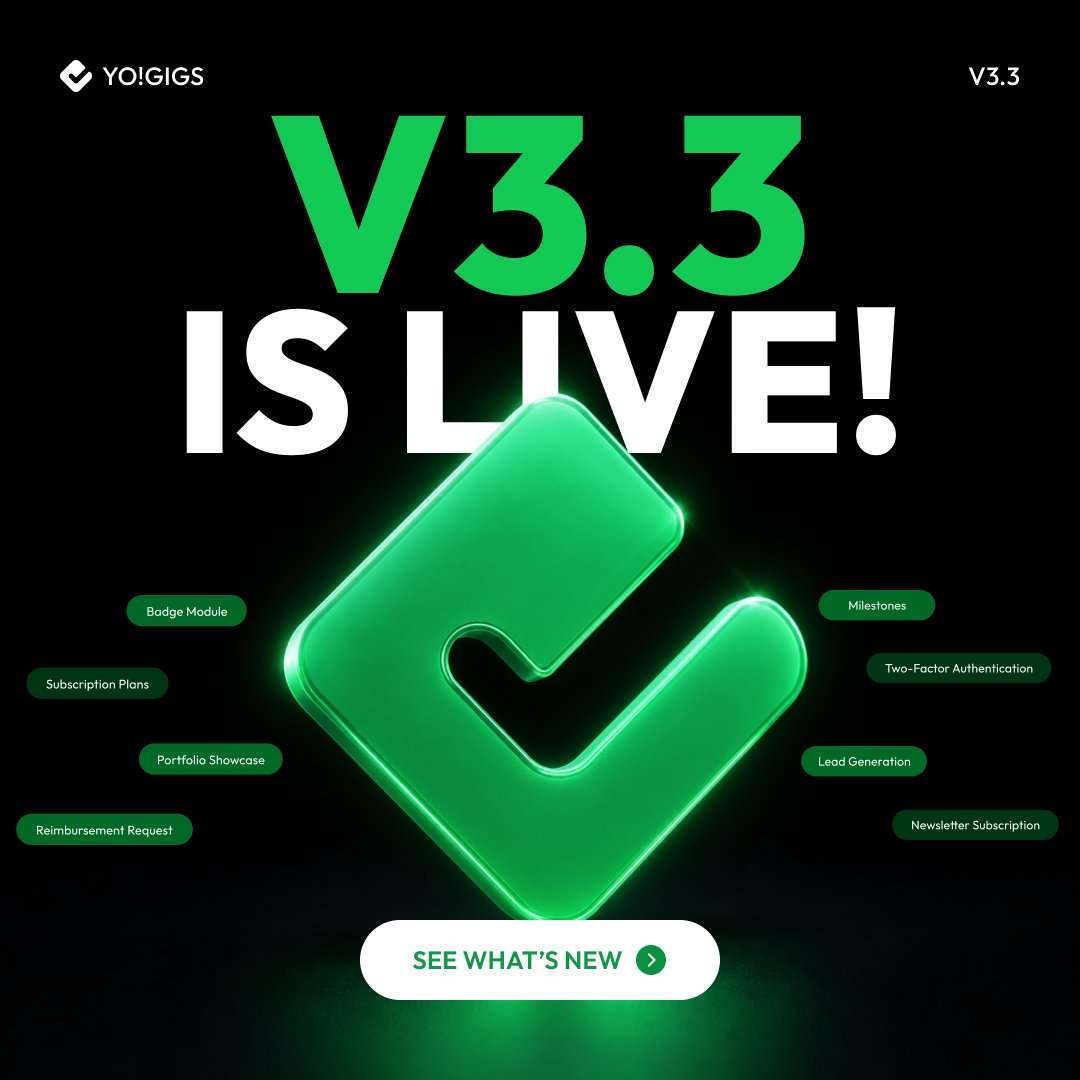 _YoGigs's tweet photo. More users won’t fix a weak marketplace. Better infrastructure will. Yo!Gigs V3.3 introduces the backend mechanics serious platforms need.

Growth is no longer about adding features. It is about building defensibility.

See What's New - https://t.co/0vg0qwuw9w

#yogigs #b2b https://t.co/Rj7mydDCGk