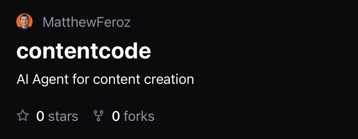 Matt Feroz tweet media