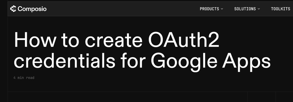 sanjarcode's tweet photo. @composio Feedback 3: the article does not have a "created_at" date, so I don't even know if this is an #outdated doc or what. Again #UX fix https://t.co/v6jz5wCn6j