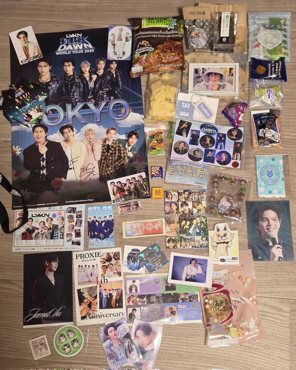 サイン入りポスターゲット✨ タイフェスからのLYKN！ 8日から12日まで