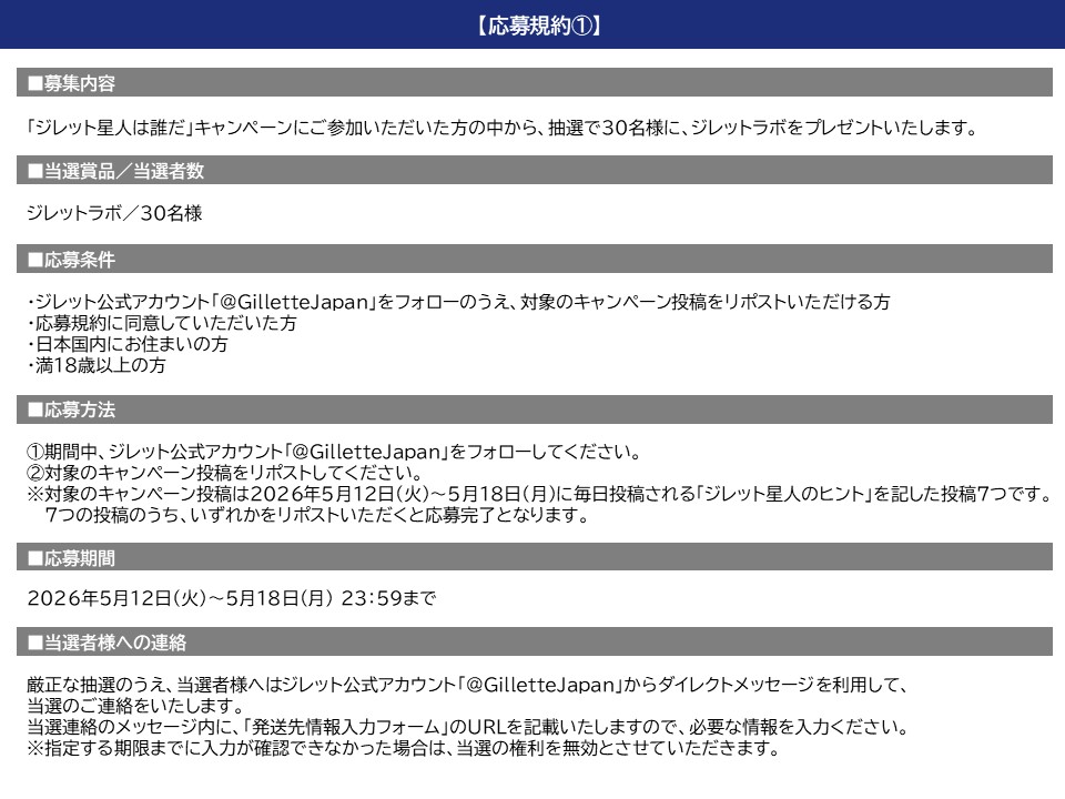 Gillette (ジレット) tweet media