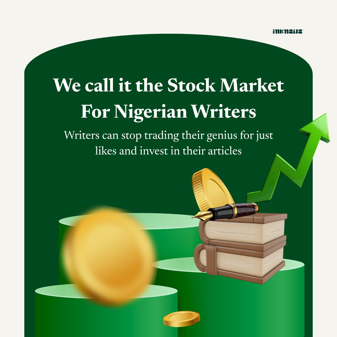 inknaija's tweet photo. This offer closes after the first 1,000 writers.
One payment. One year of access.
Just 365 days to publish, earn, and build a body of work that actually belongs to you.
If you've been waiting for a sign - this is the slot.